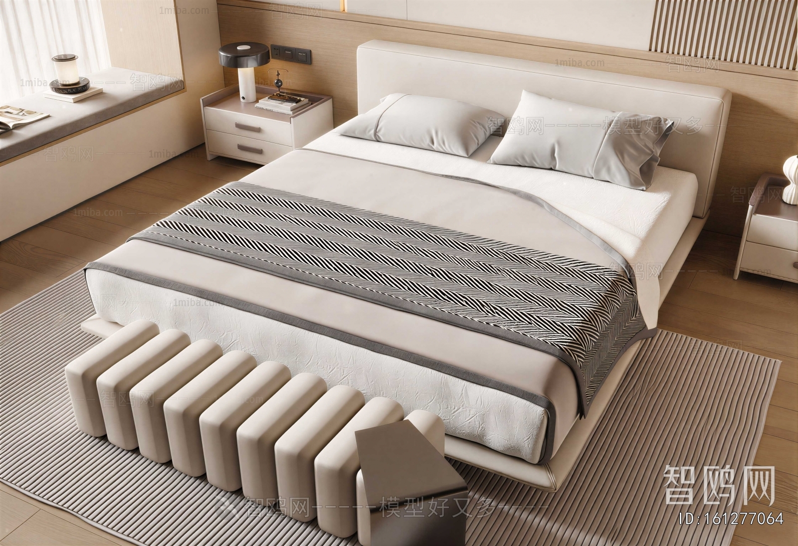 Modern Double Bed