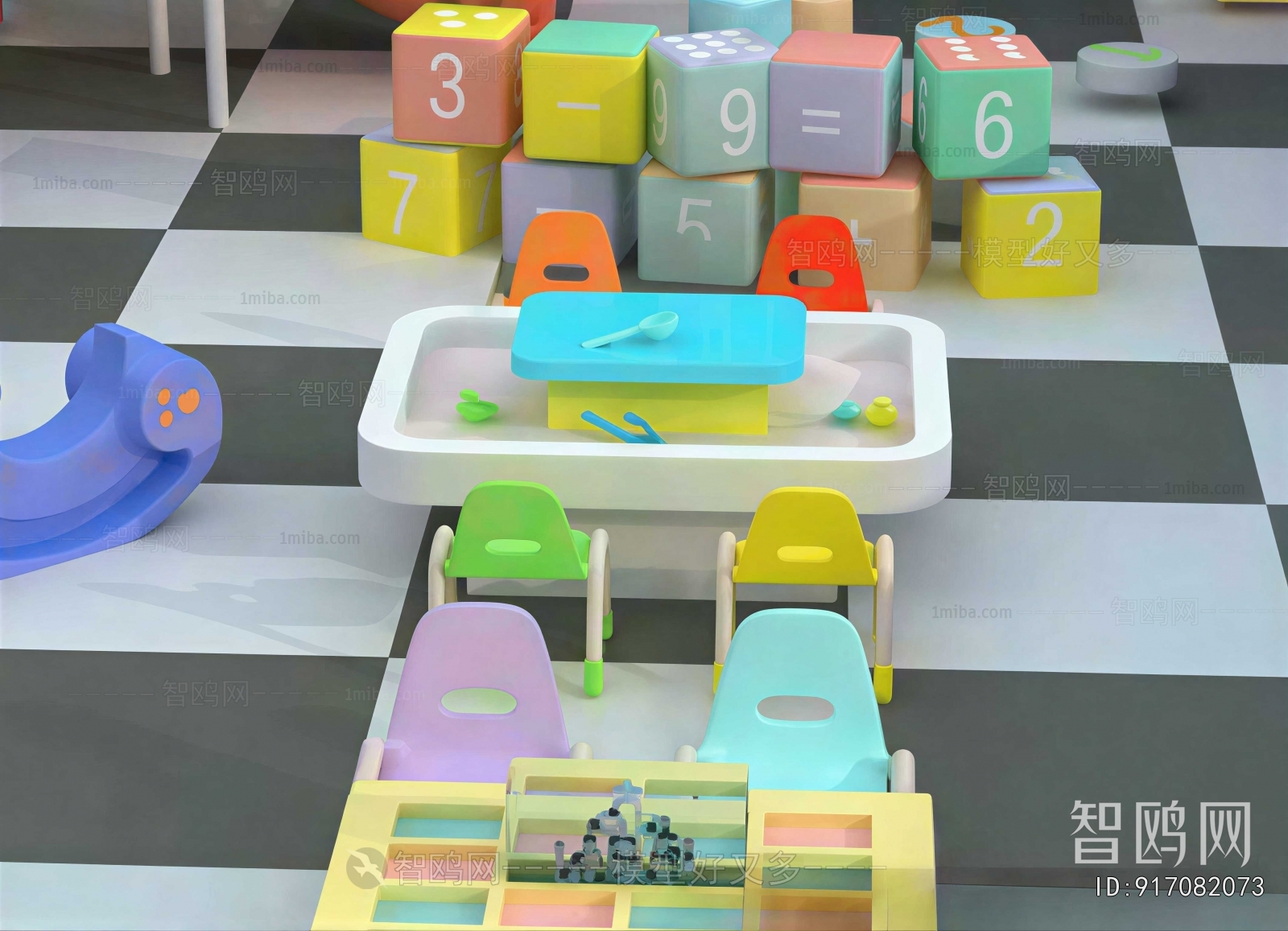 Modern Children's Table/chair