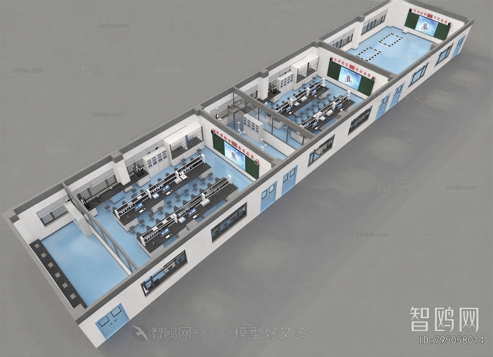 Modern School Classrooms