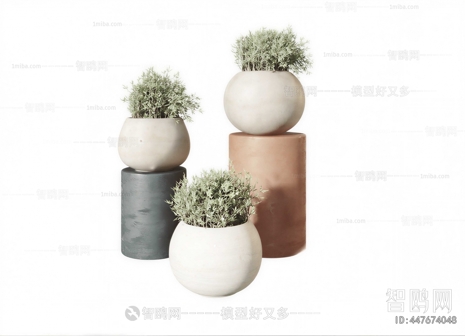 Wabi-sabi Style Clay Pot