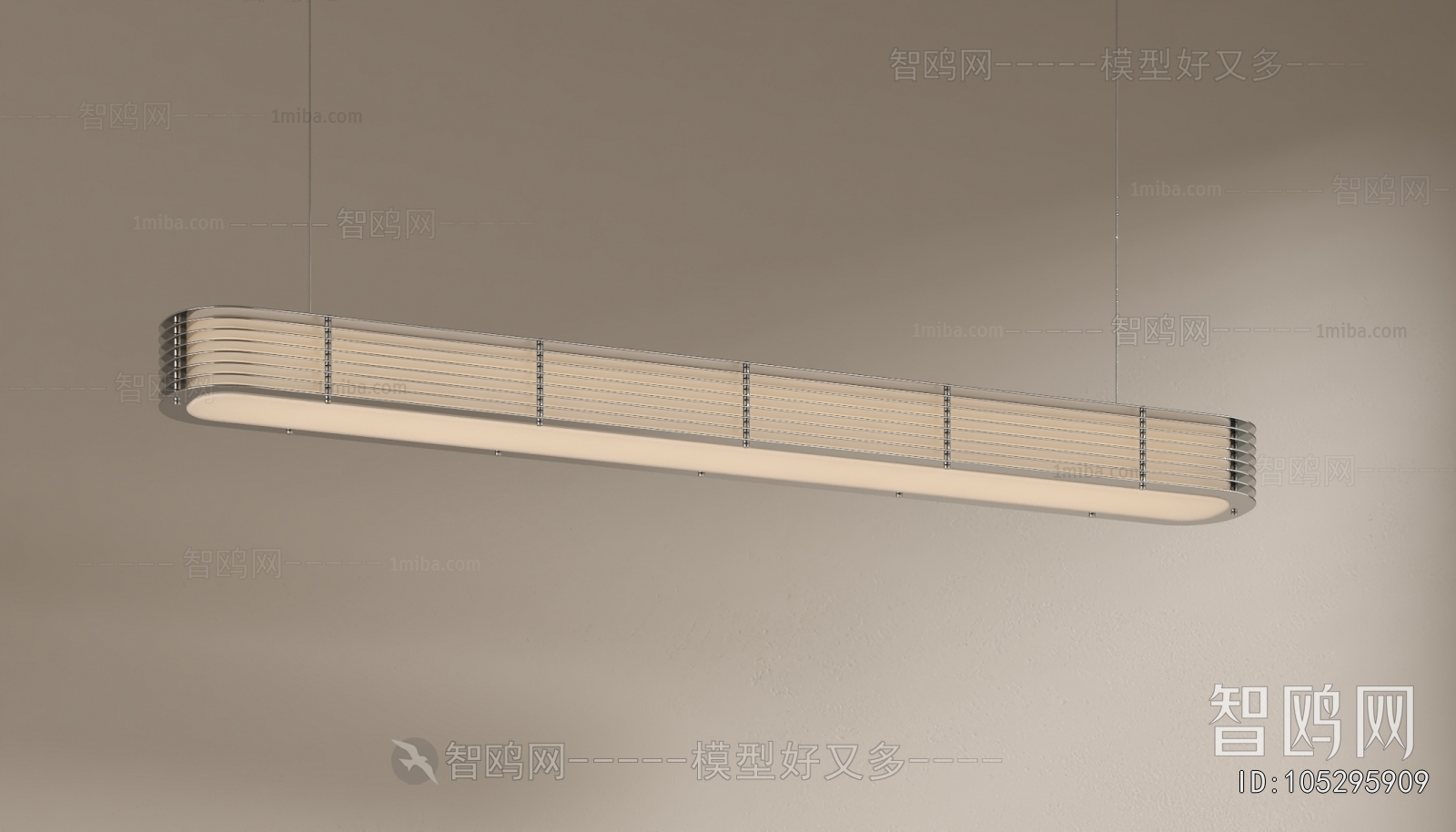 Modern Long Chandelier