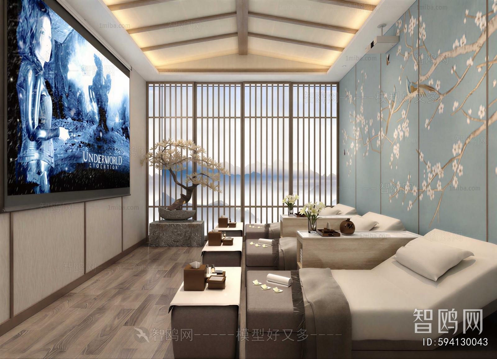 New Chinese Style SPA Foot Bath