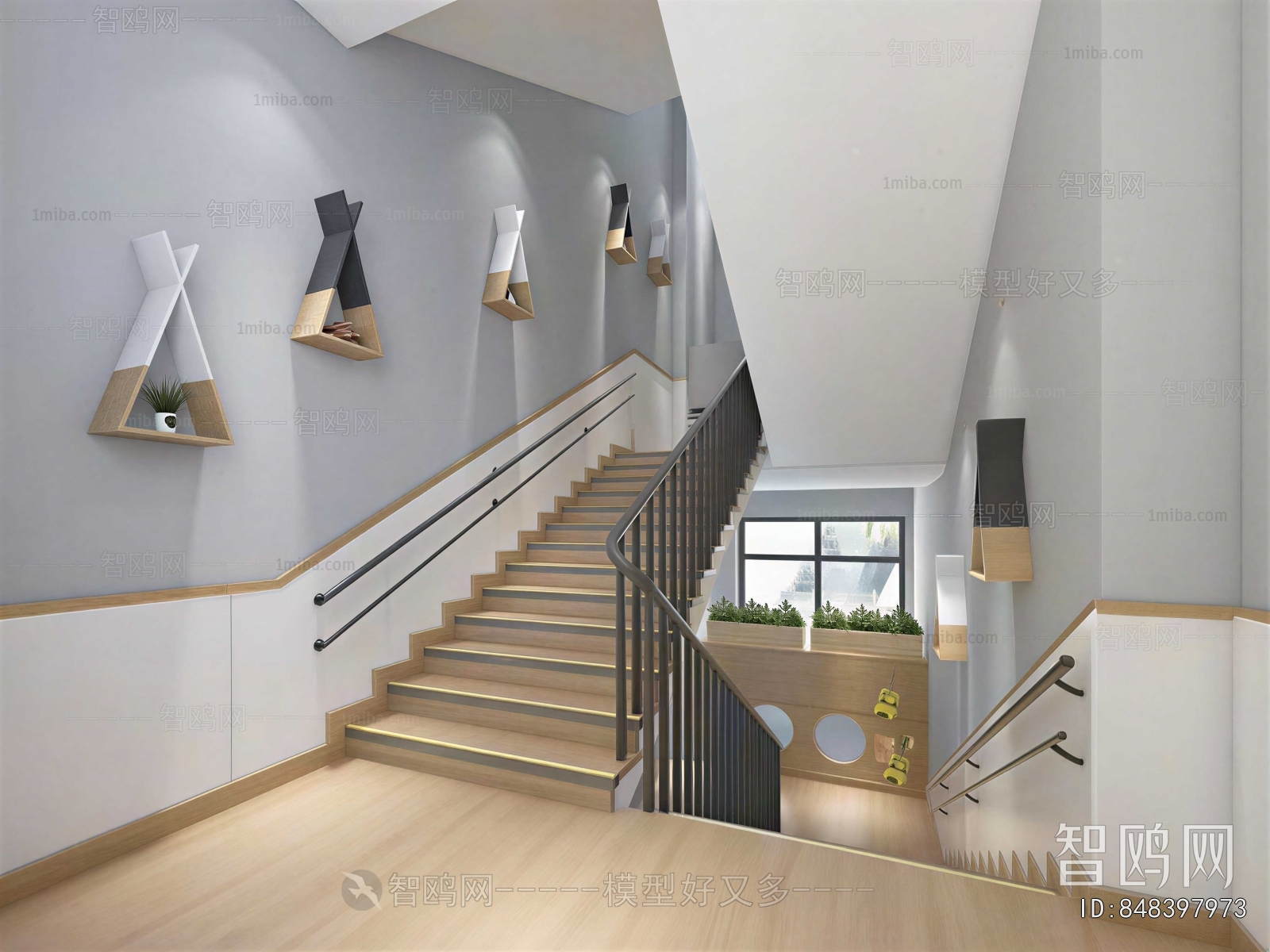 Modern Stairwell