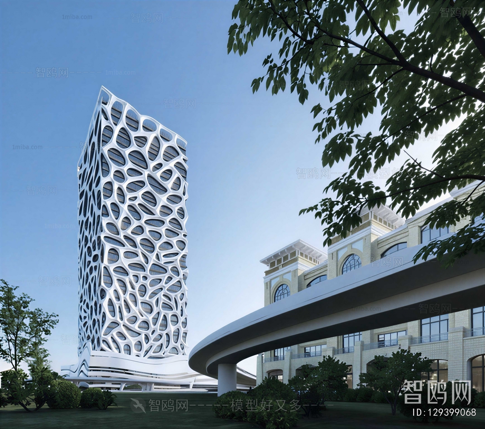 Modern Building Appearance
