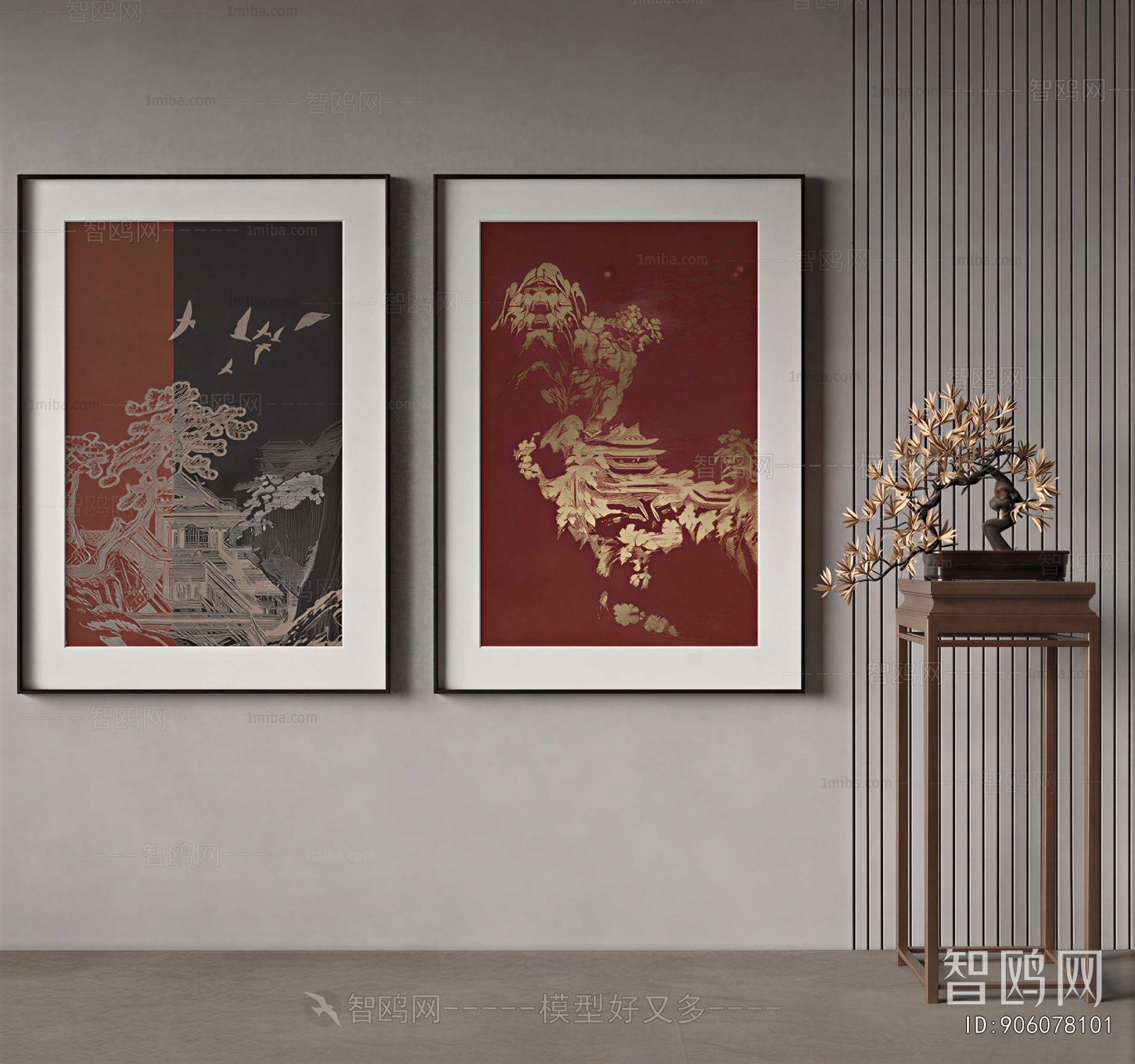 New Chinese Style Painting