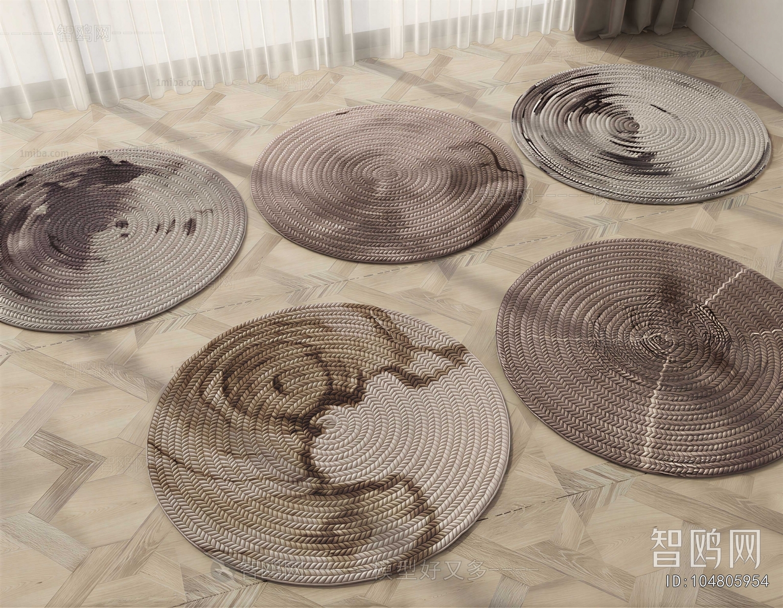 Modern Circular Carpet
