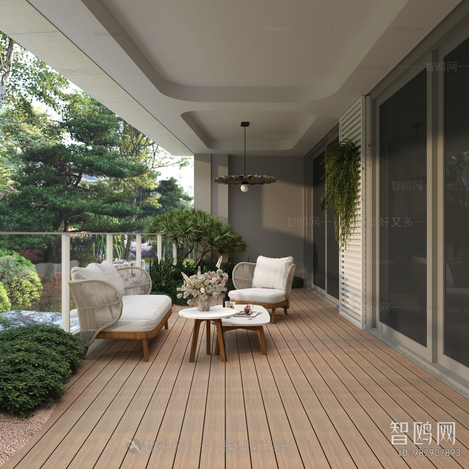 Modern Leisure Balcony