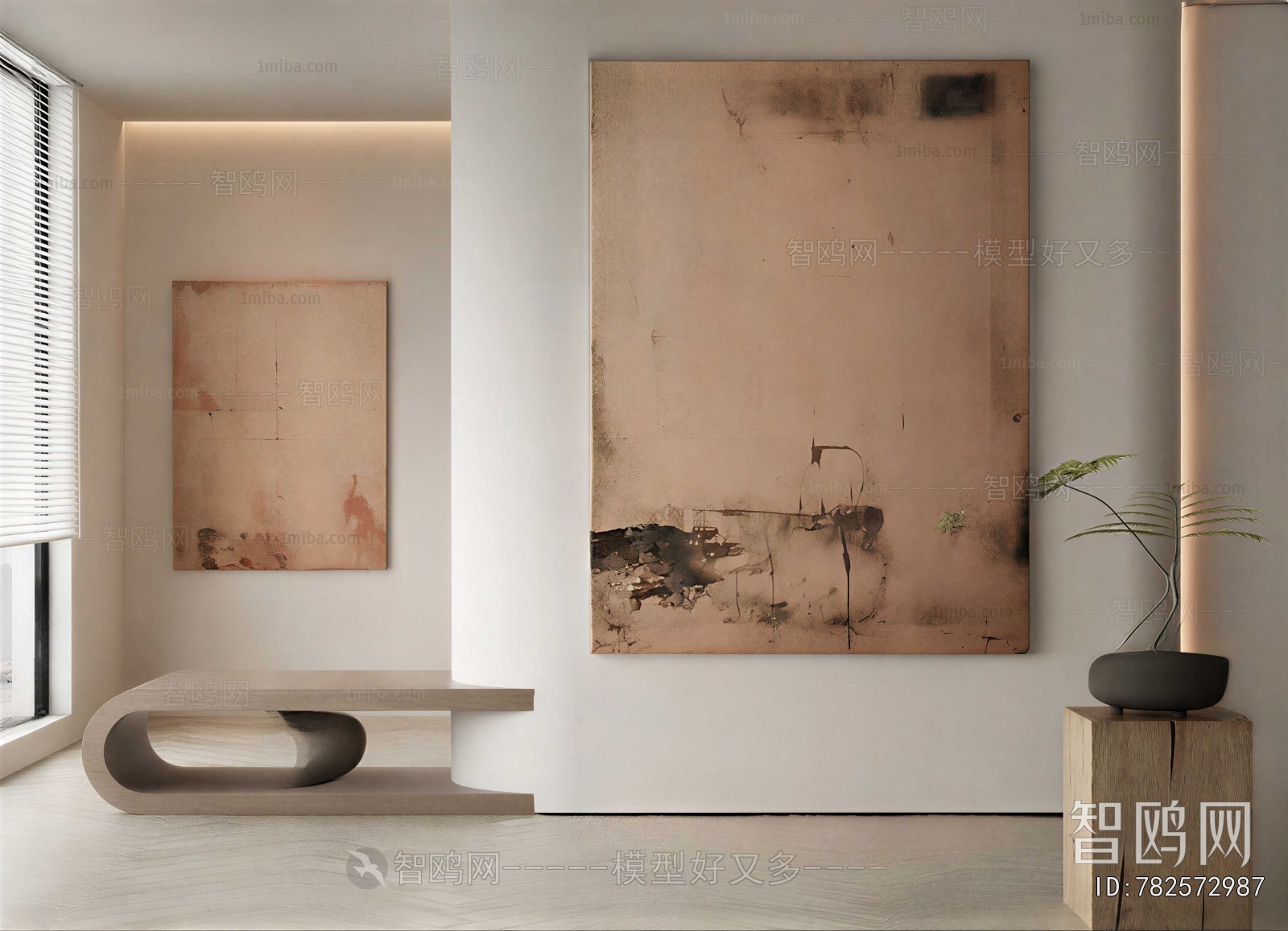Wabi-sabi Style Painting