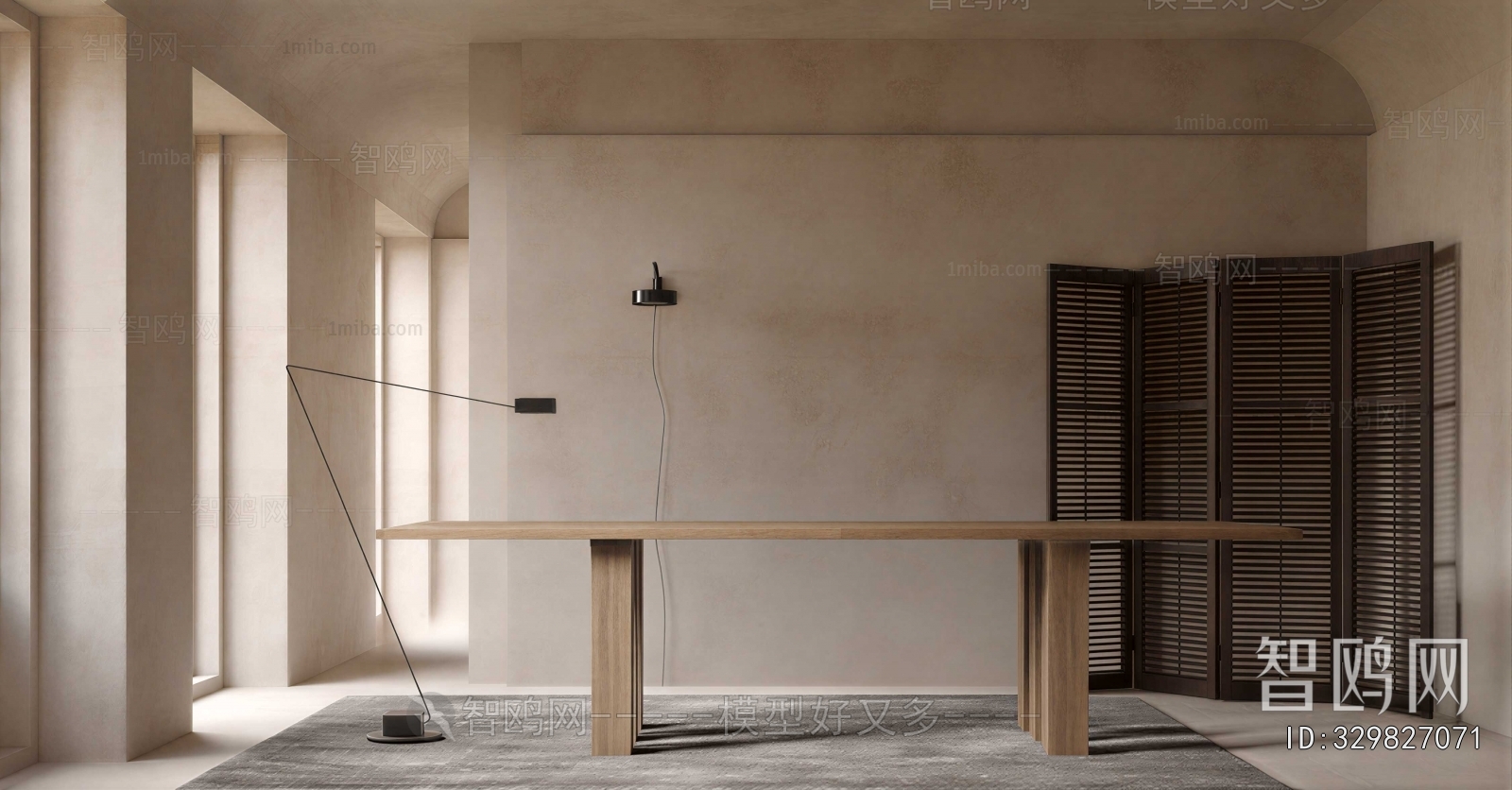 Wabi-sabi Style Desk