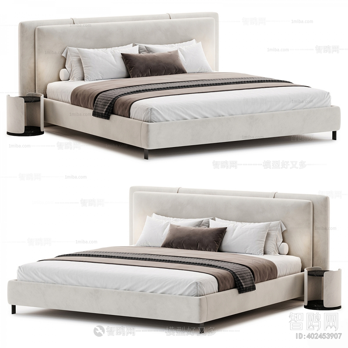 Modern Double Bed