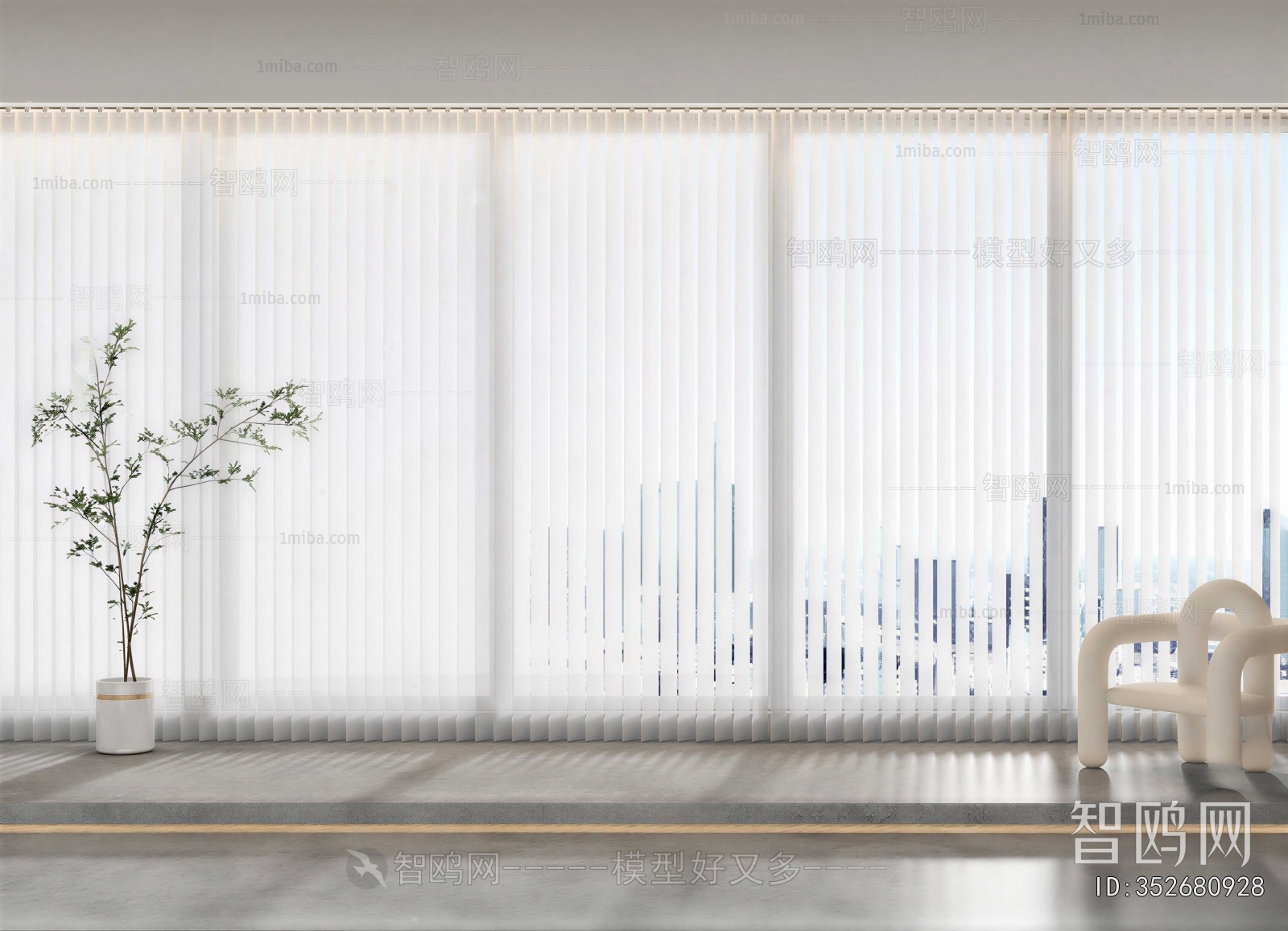 Modern The Curtain