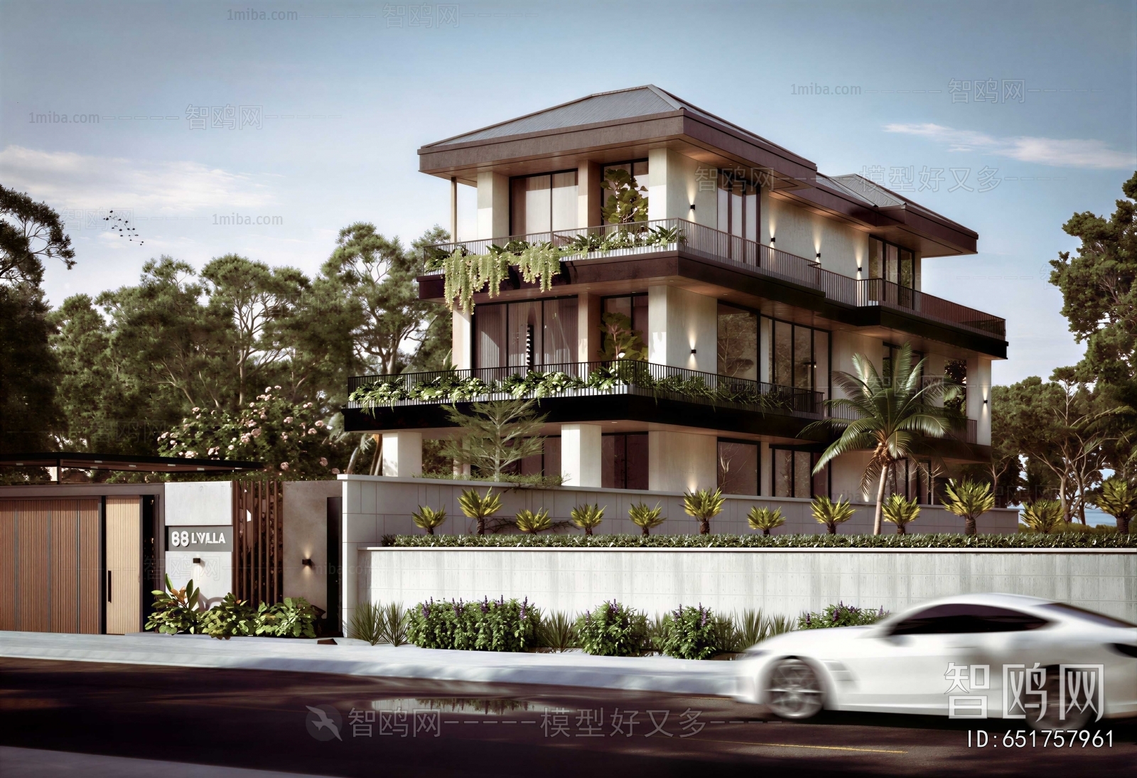 New Chinese Style Detached Villa
