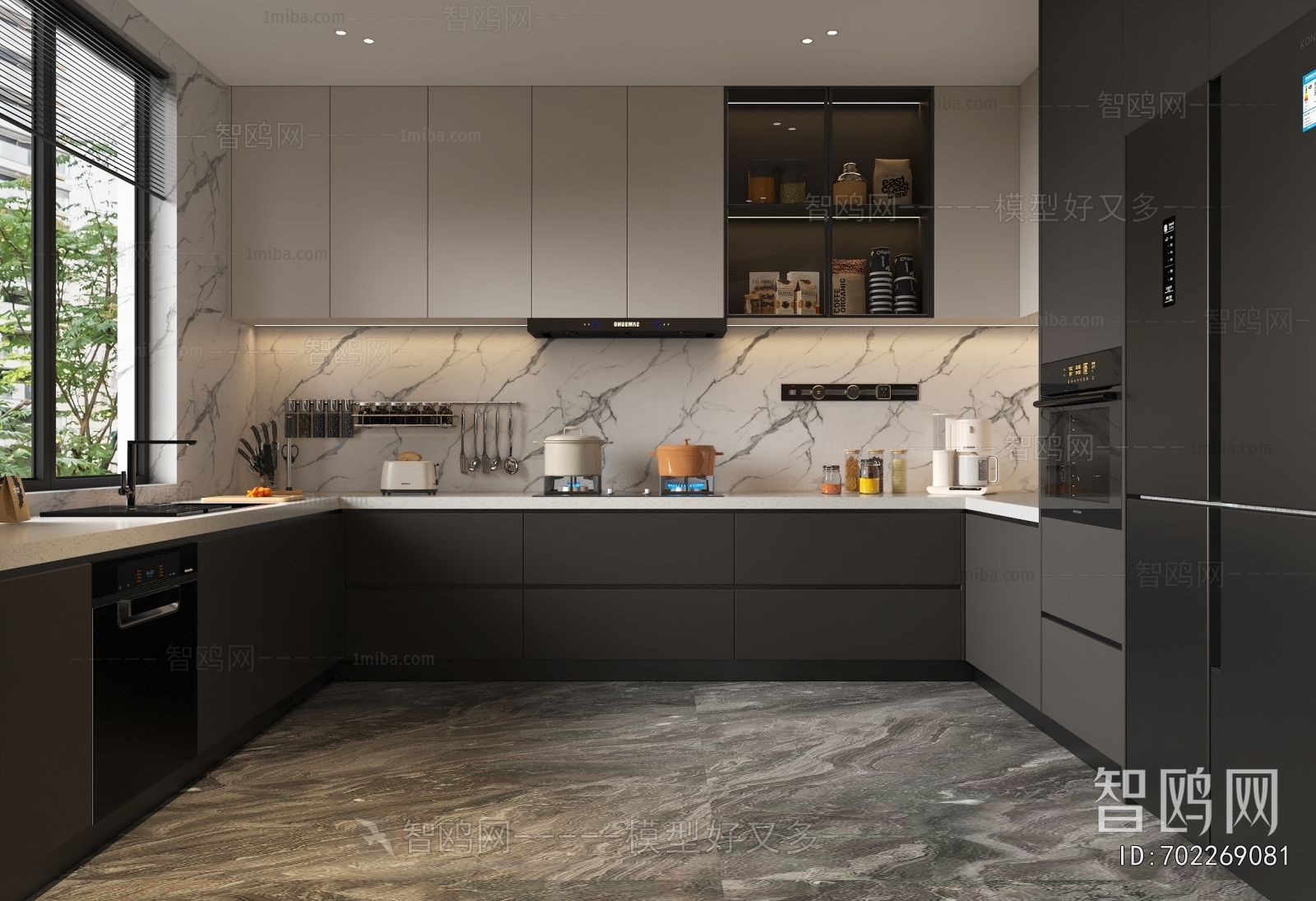 Modern The Kitchen