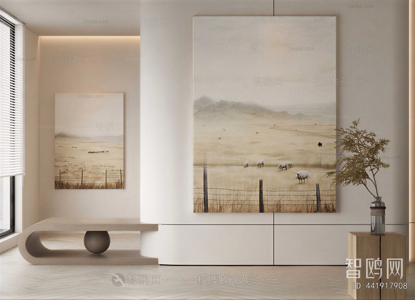 Wabi-sabi Style Painting