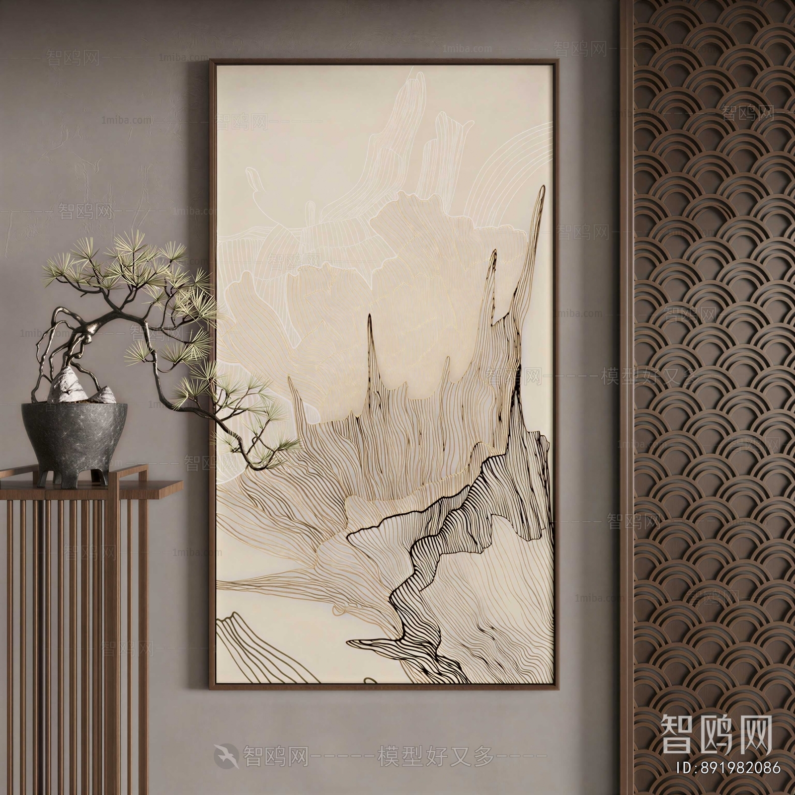 New Chinese Style Painting