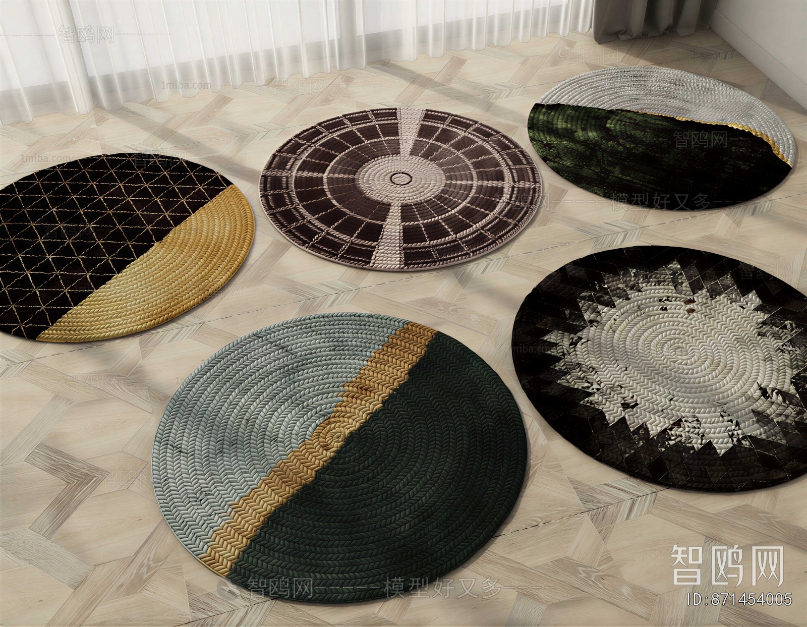Modern Circular Carpet