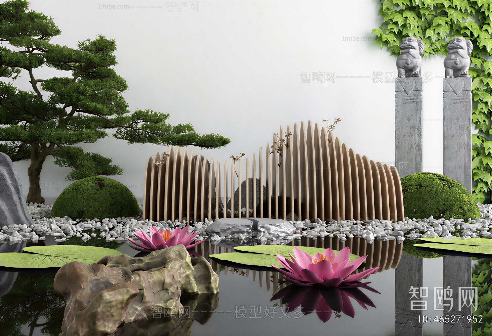 New Chinese Style Garden