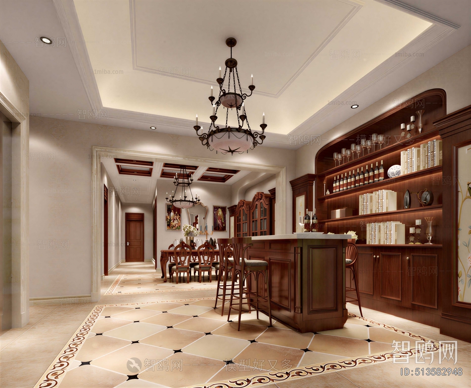 European Style Dining Room
