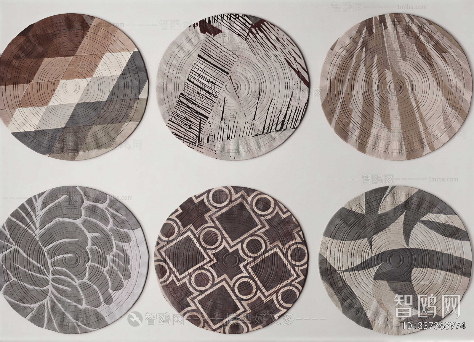 Modern Circular Carpet