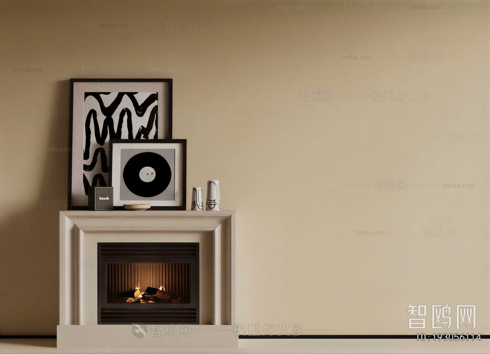 French Style Fireplace