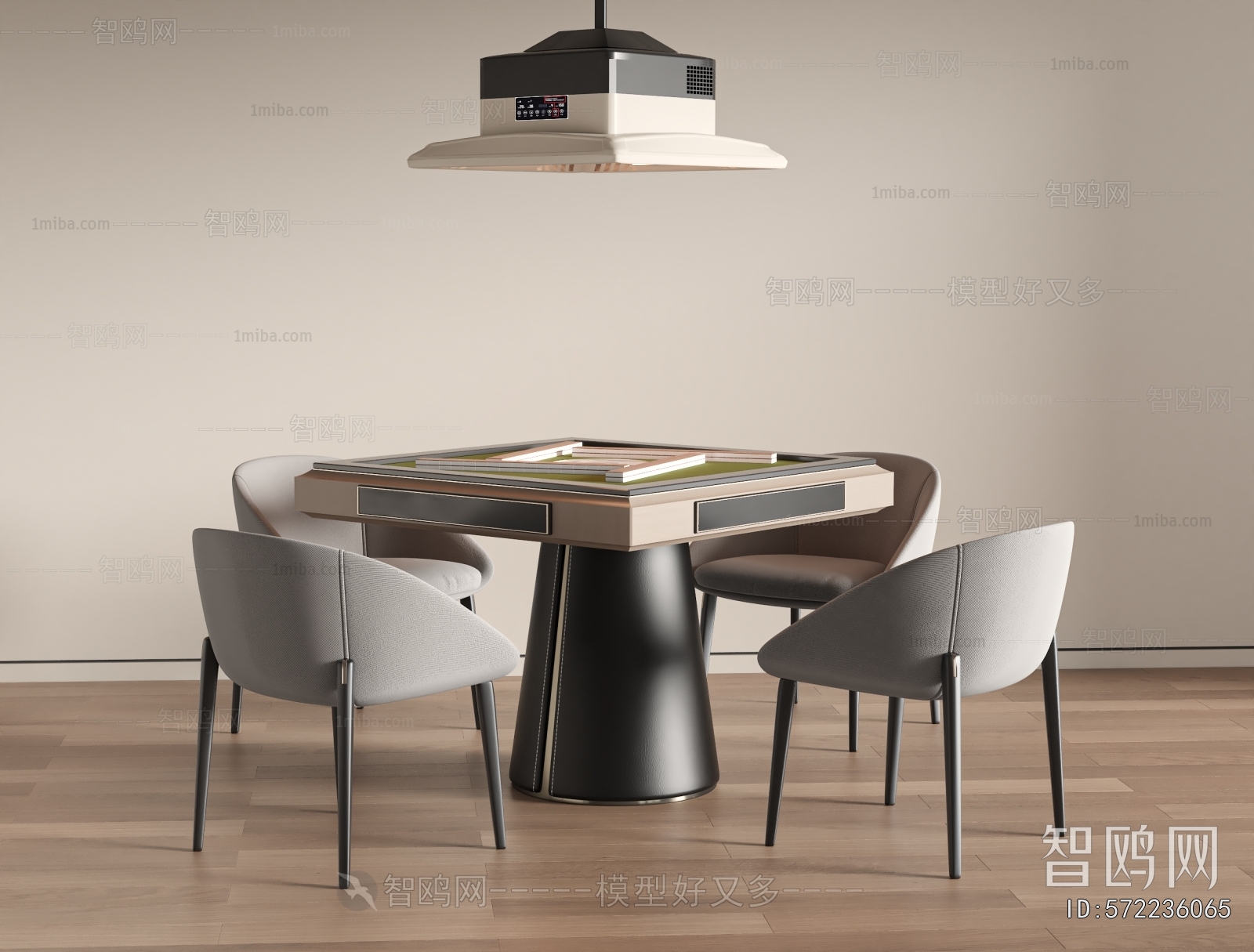 Modern Mahjong Tables And Chairs