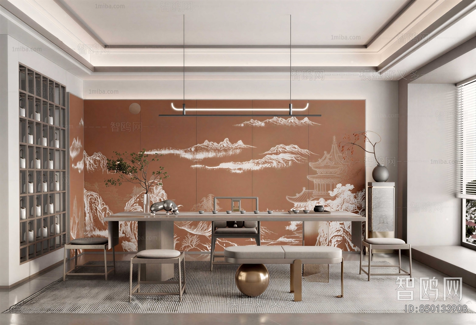 New Chinese Style Tea House