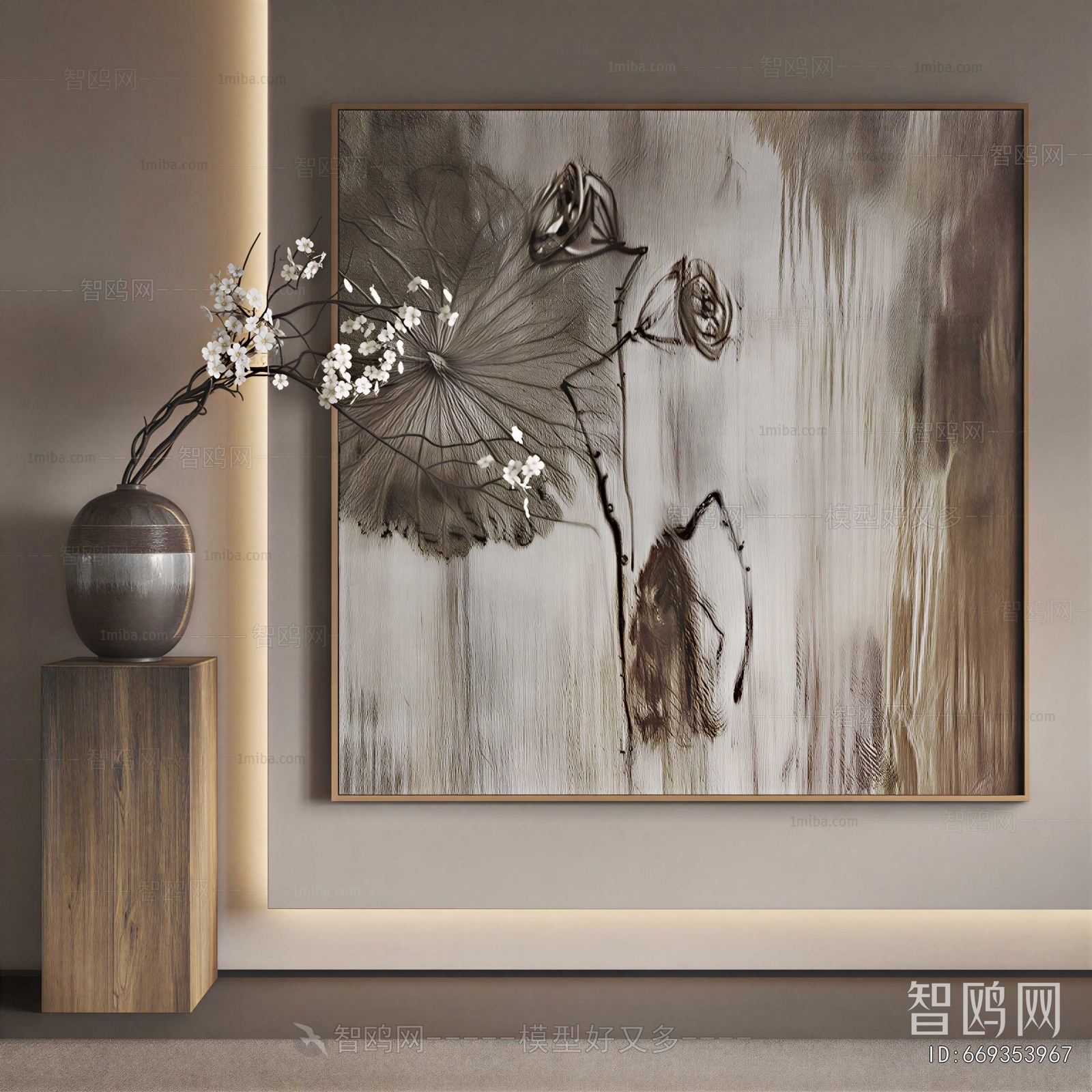 Wabi-sabi Style Painting