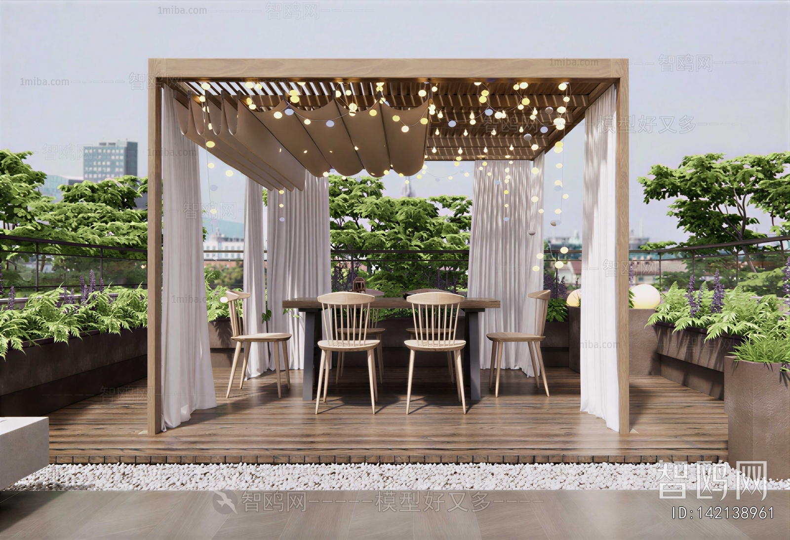 New Chinese Style Courtyard/landscape