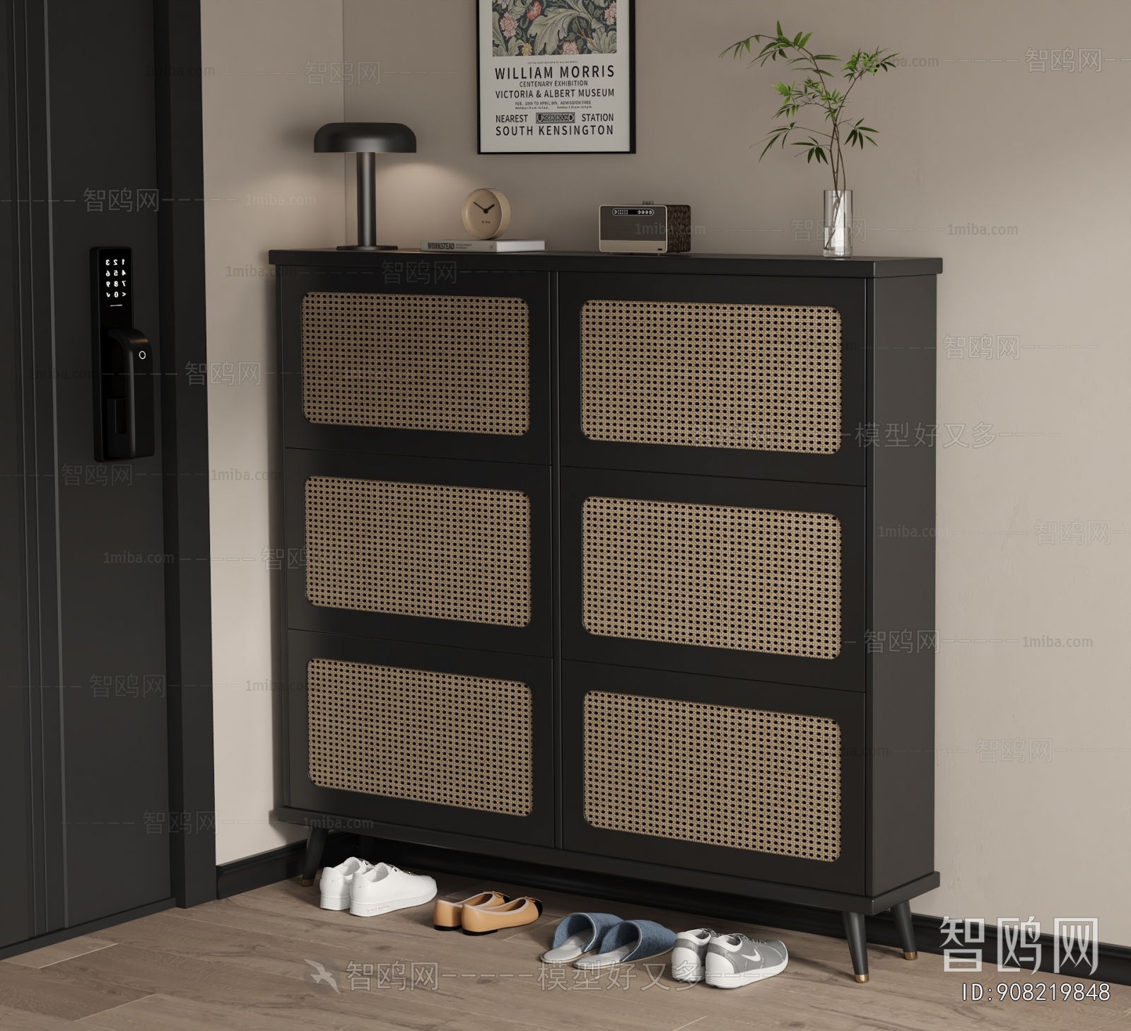 Modern Shoe Cabinet