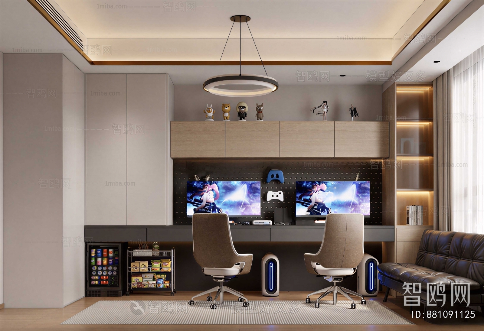 Modern E-sports Room
