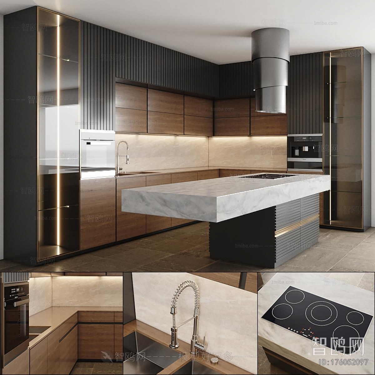 Modern Open Kitchen