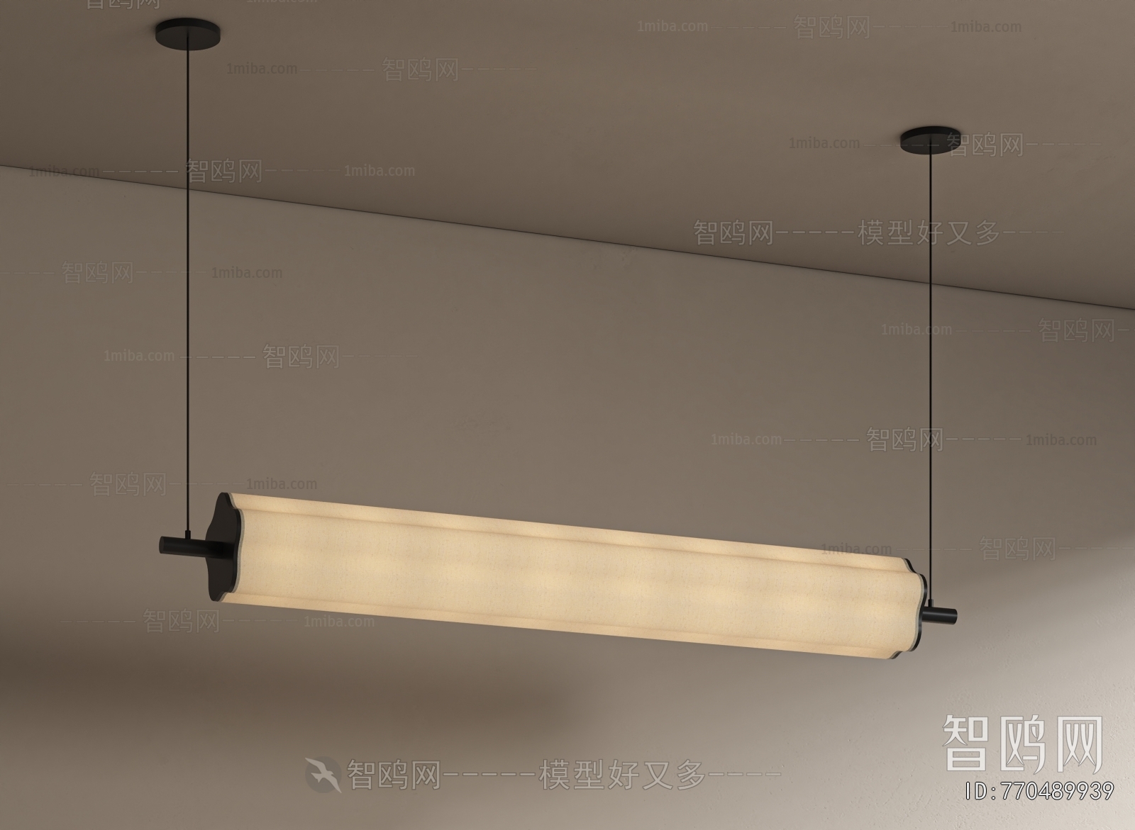 Modern Long Chandelier