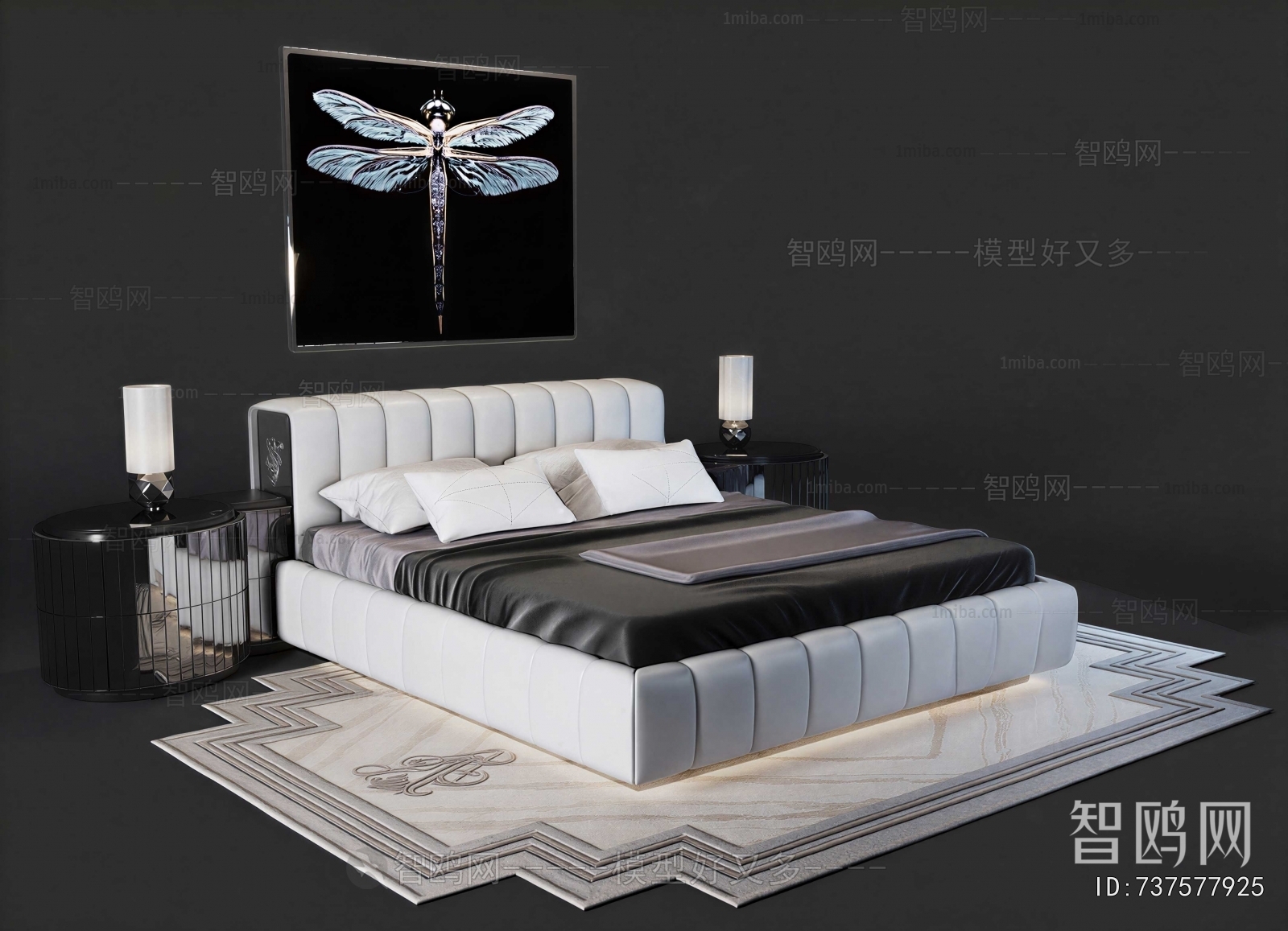 Modern Double Bed