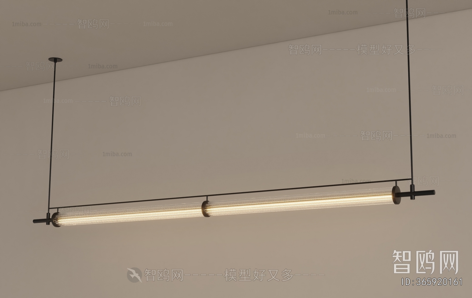 Modern Long Chandelier