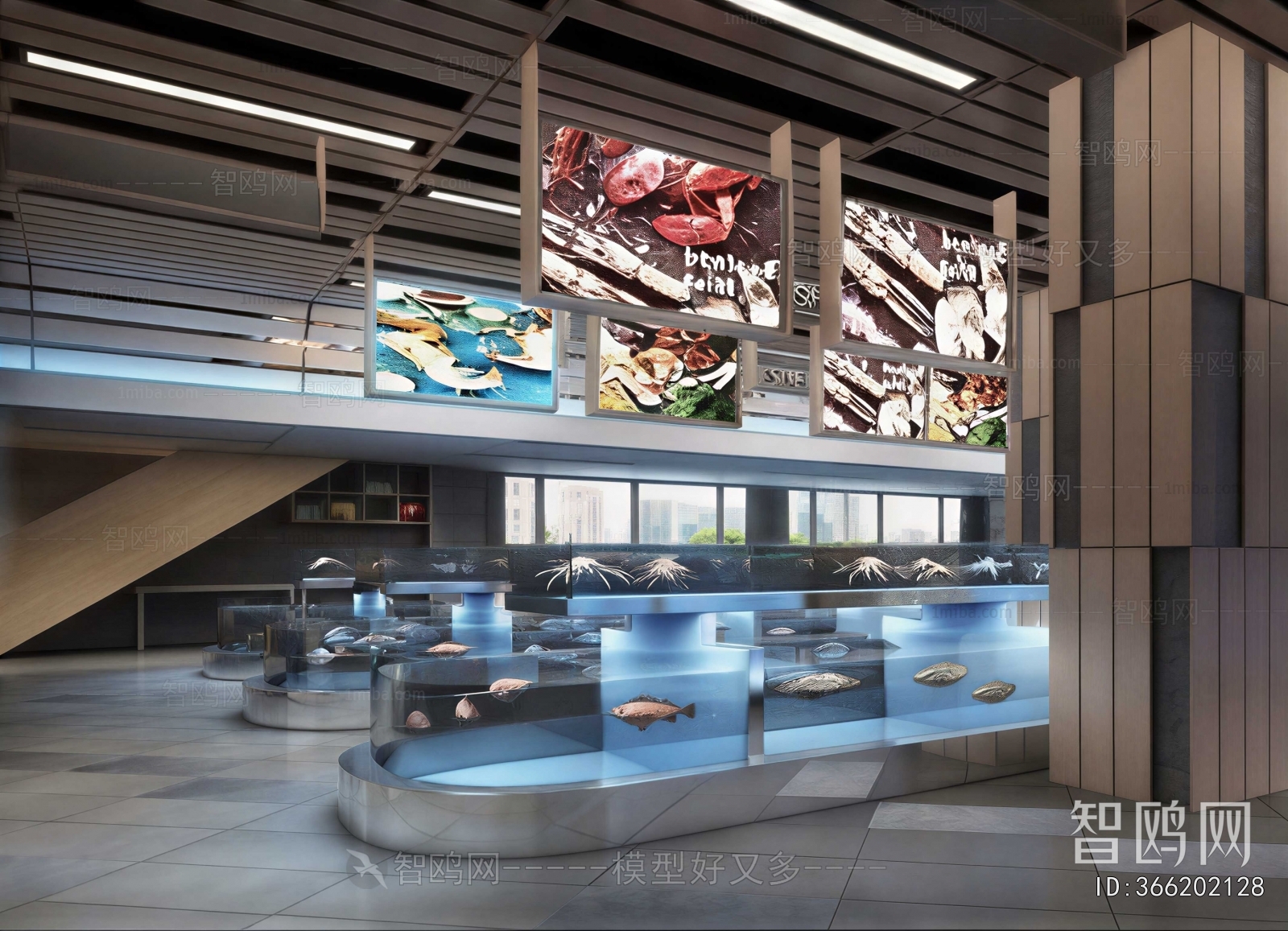 Modern Shopping Mall