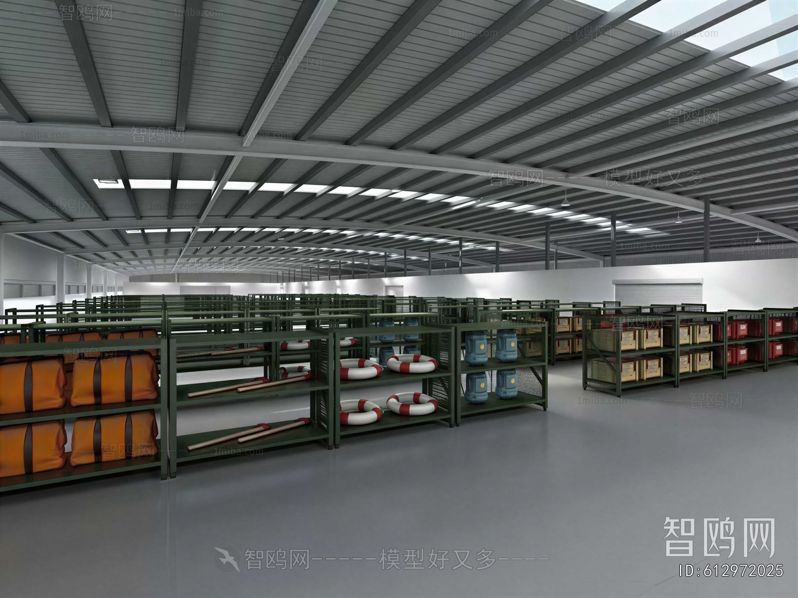 Modern Factory Floor/warehouse