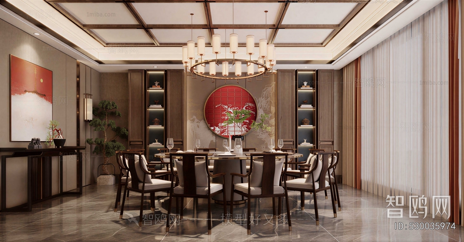 New Chinese Style Restaurant Box