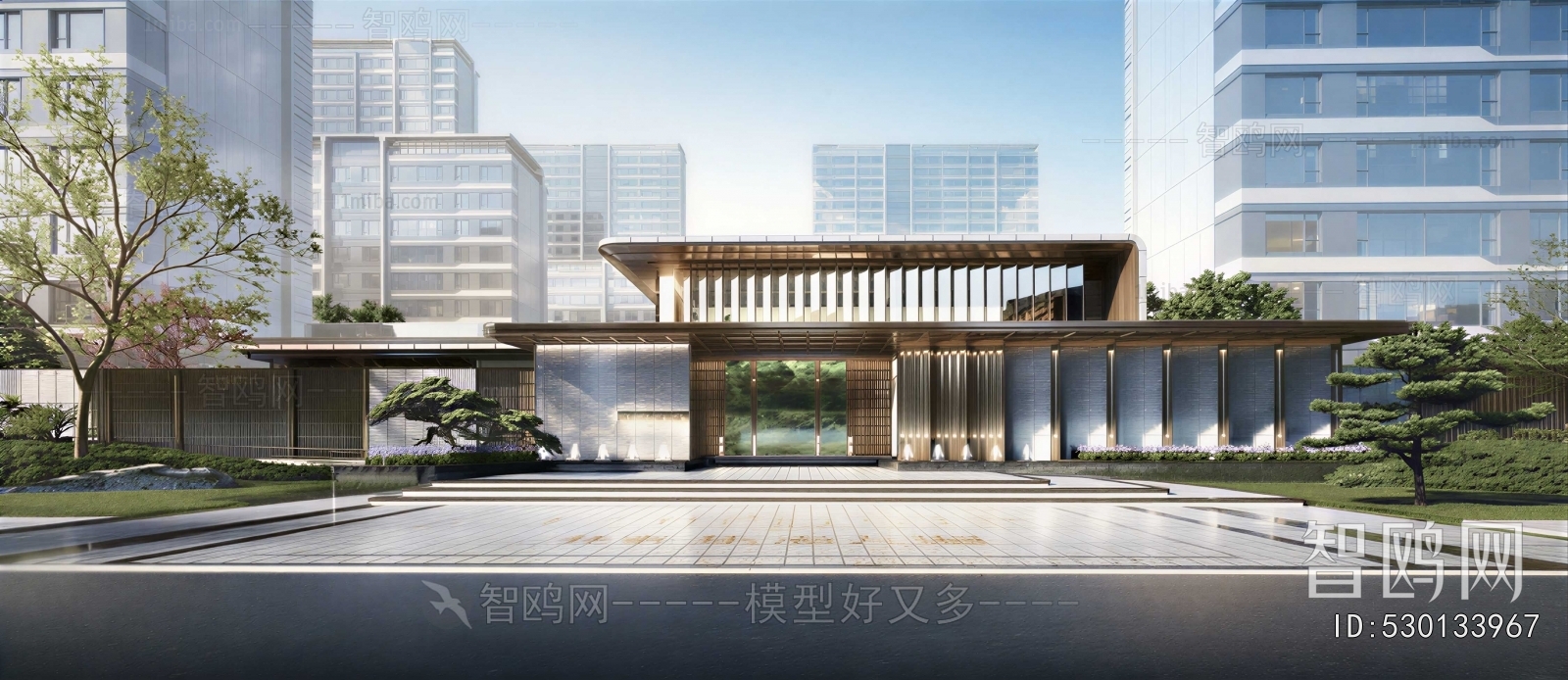 Modern Building Appearance