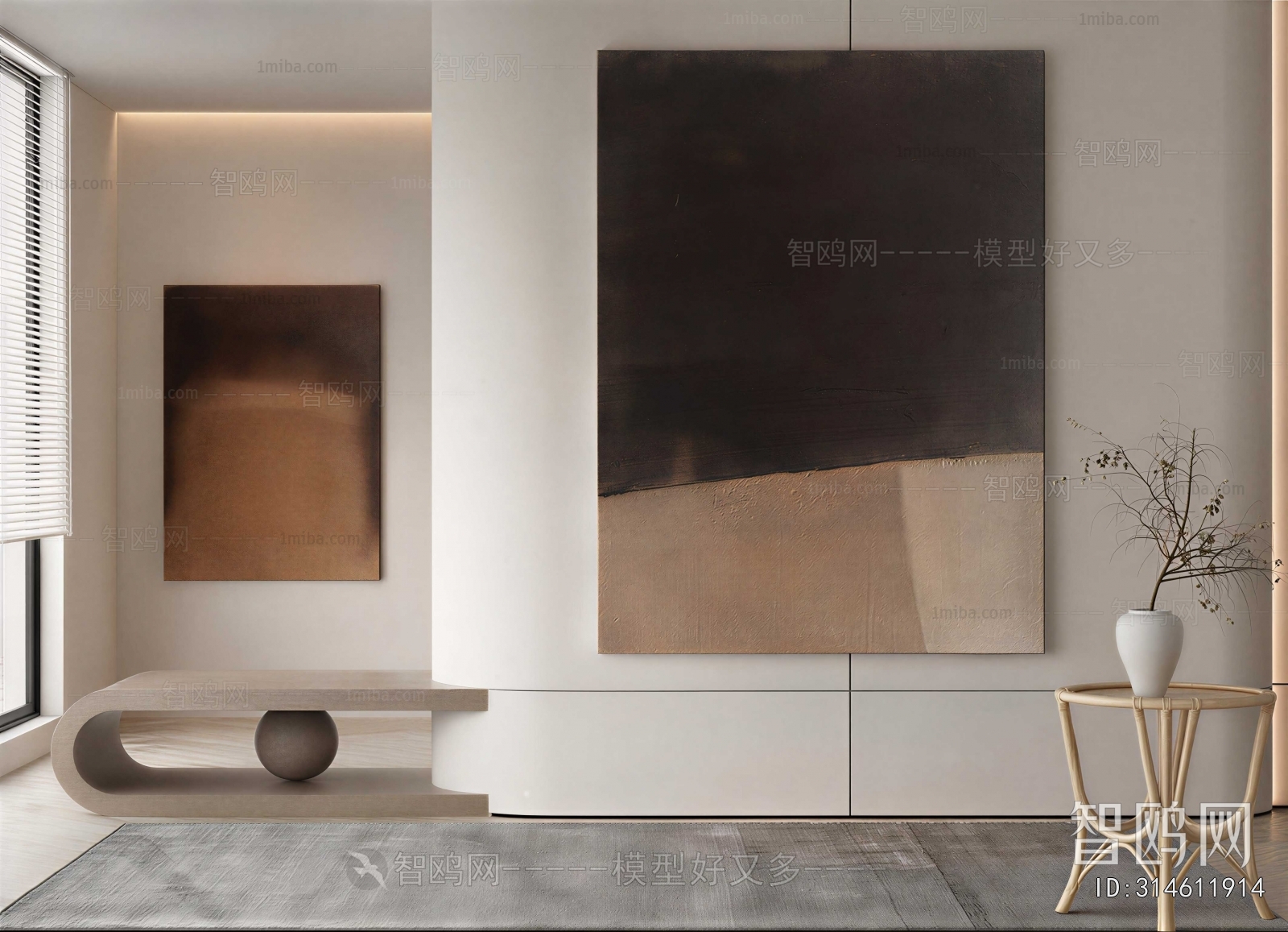 Wabi-sabi Style Painting