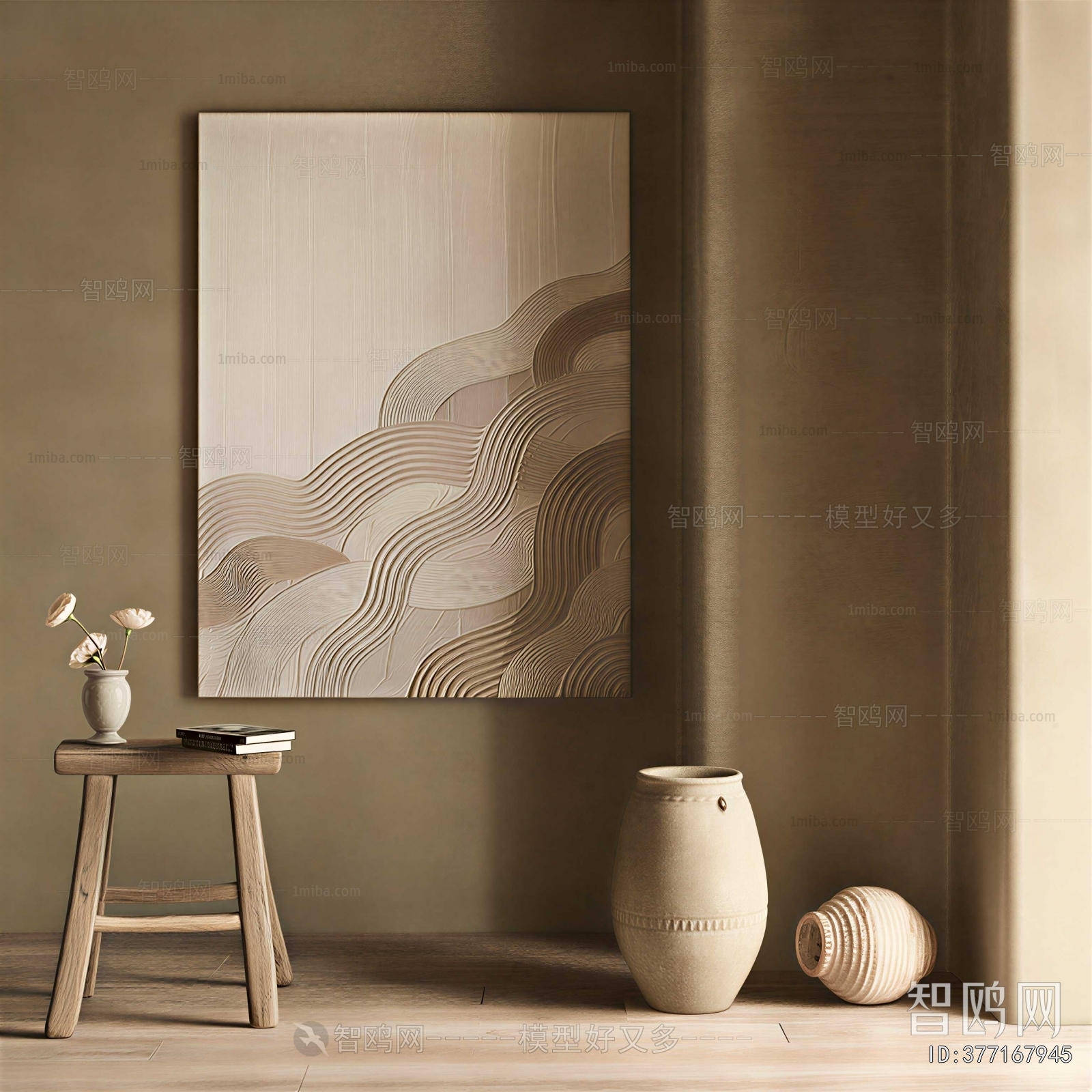 Wabi-sabi Style Painting