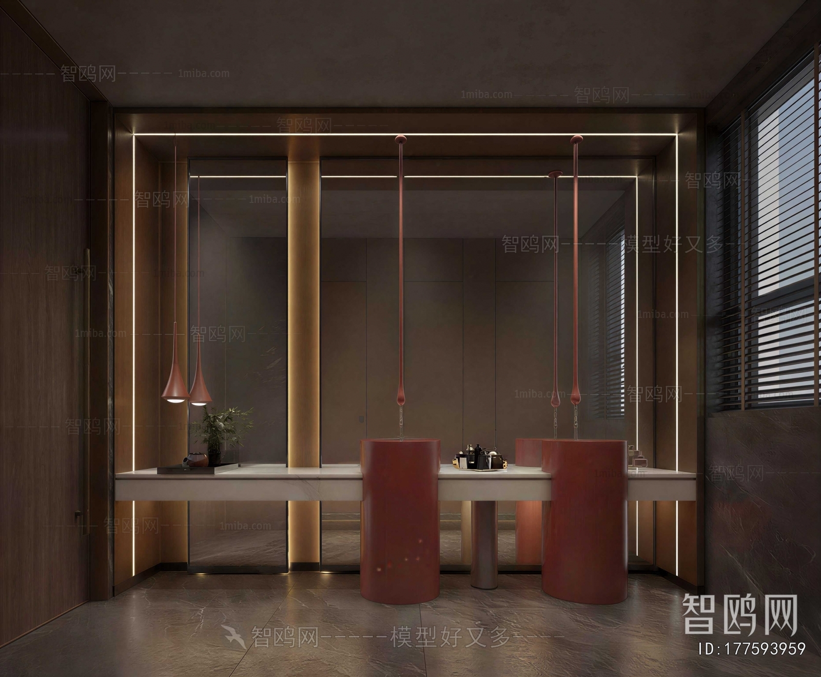 Modern Public Toilet