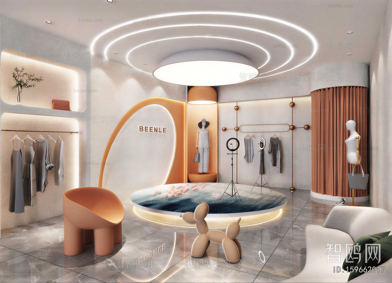 Modern Clothing Store