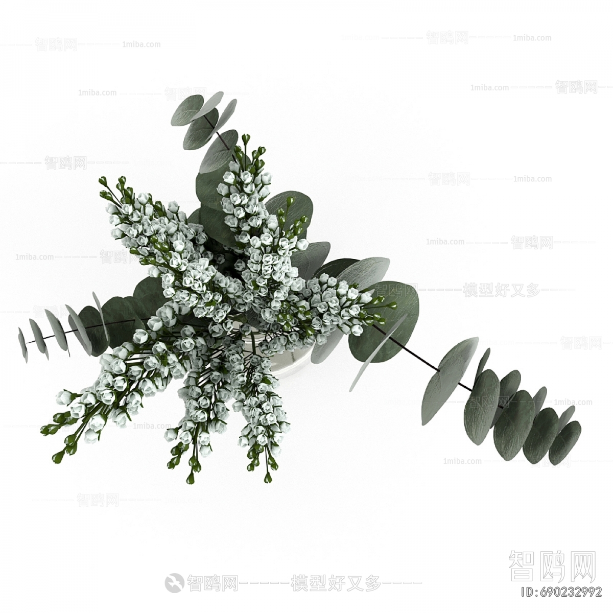Modern Aquatic Green Plant