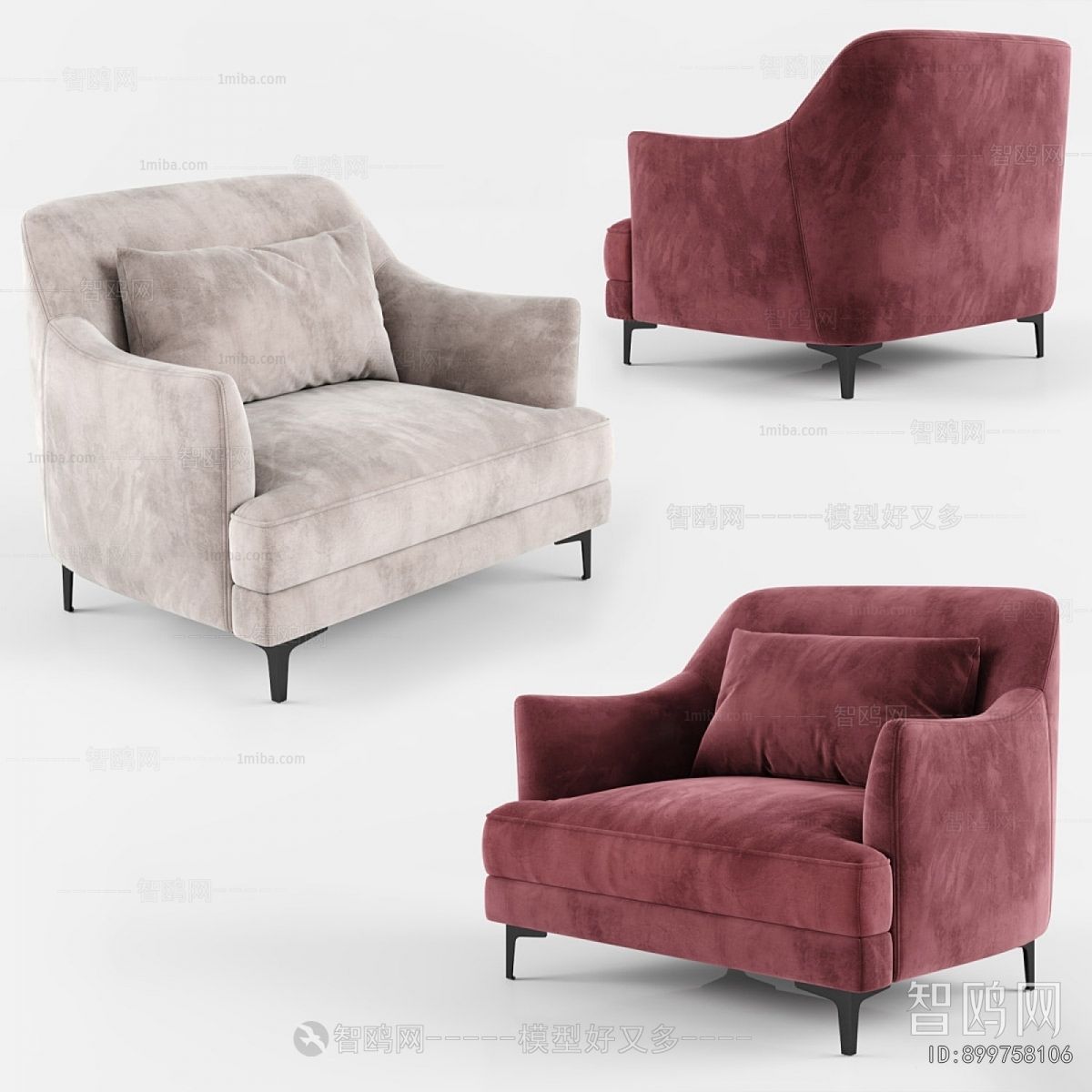 Modern Single Sofa