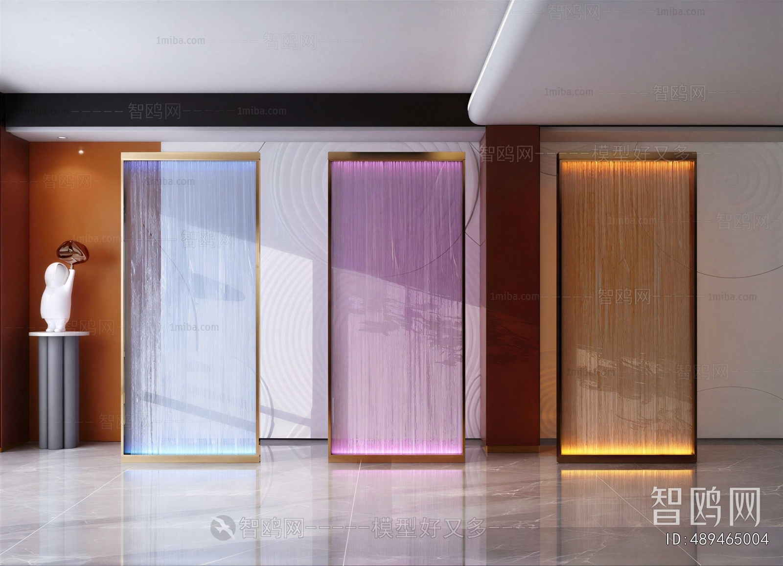 Modern Glass Screen Partition