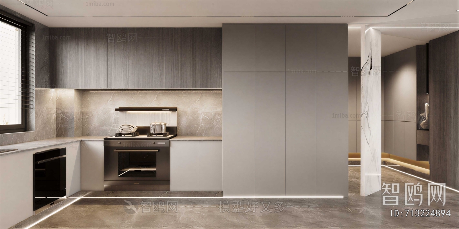 Modern The Kitchen