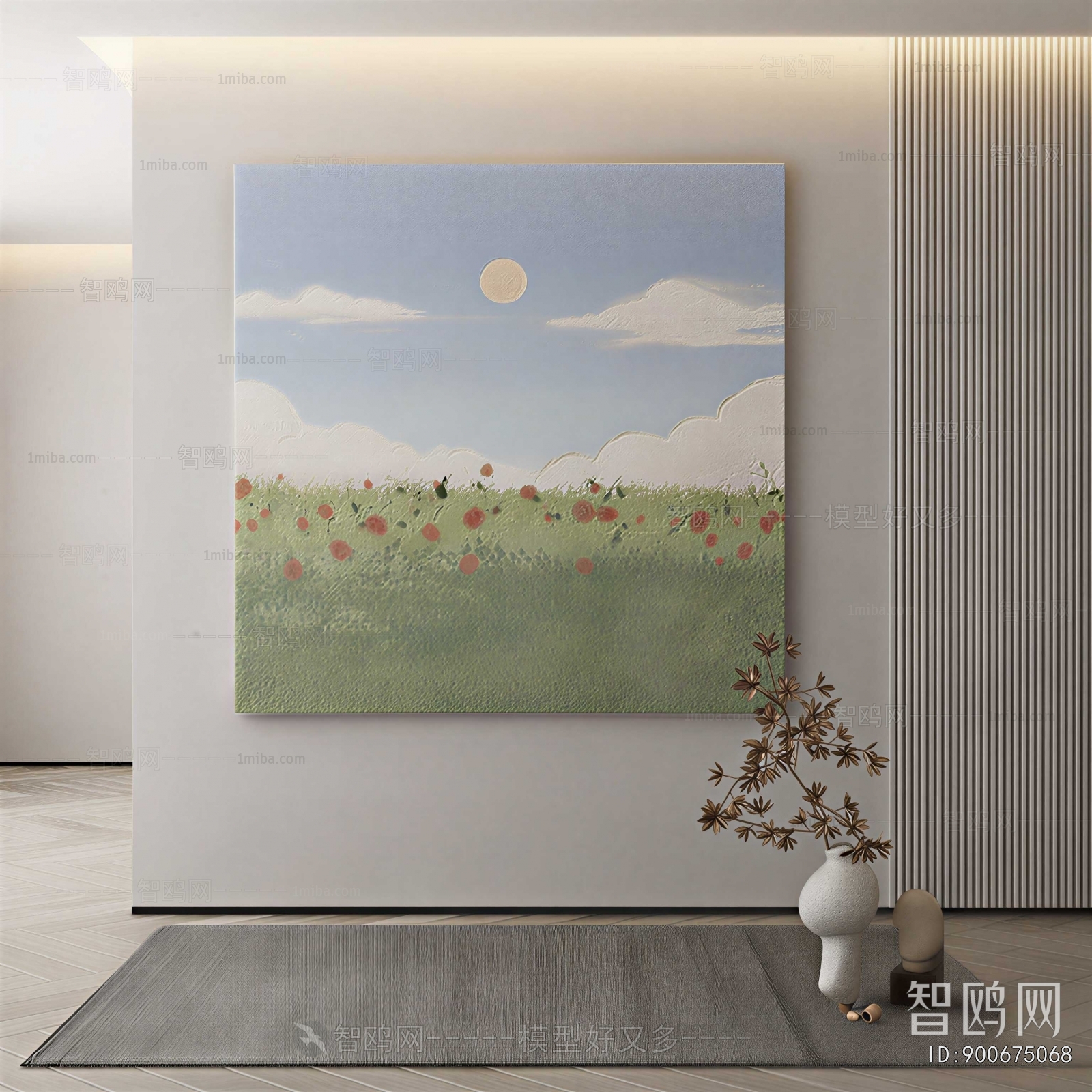Wabi-sabi Style Painting