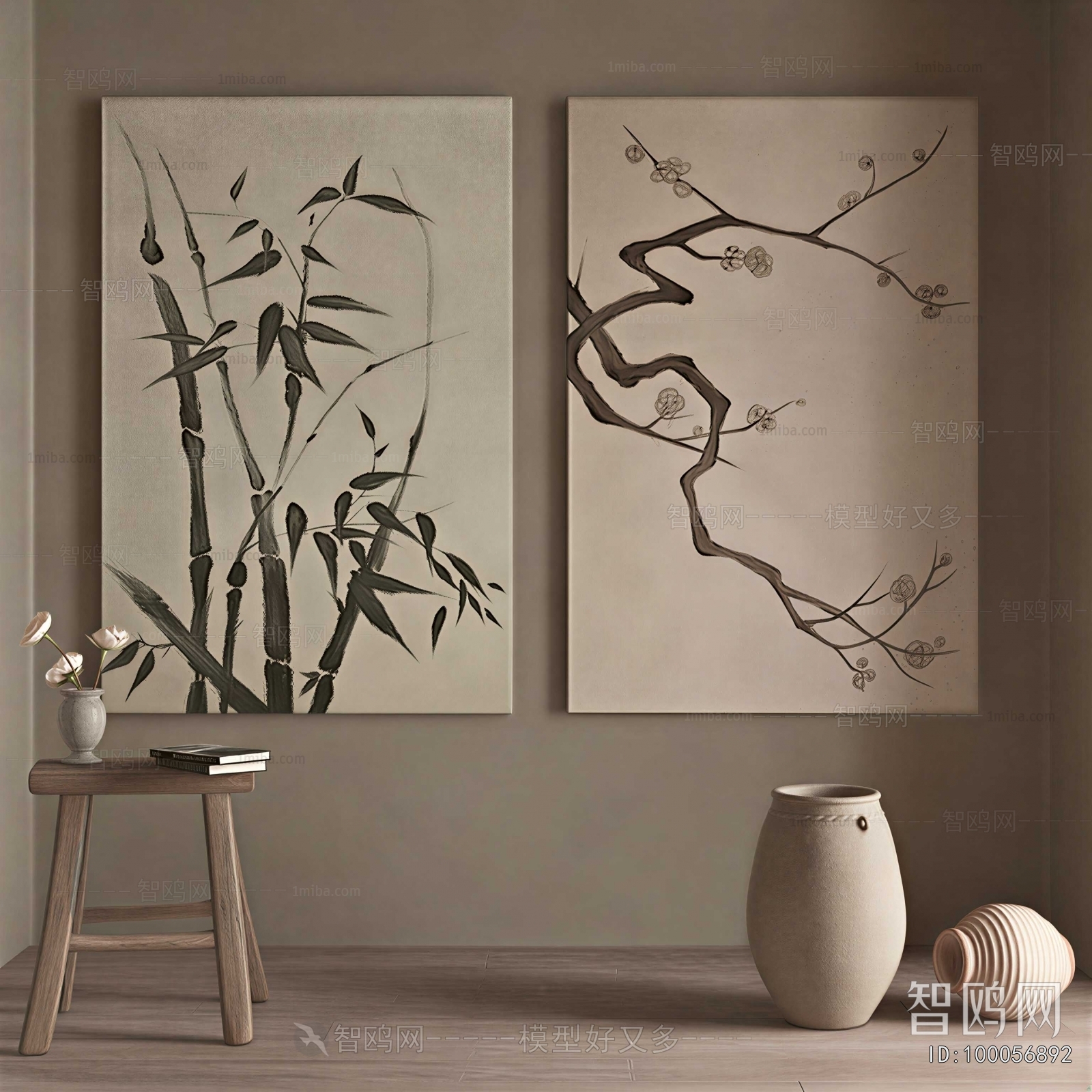 Wabi-sabi Style Painting