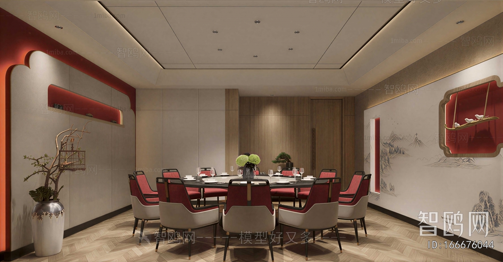 New Chinese Style Restaurant Box