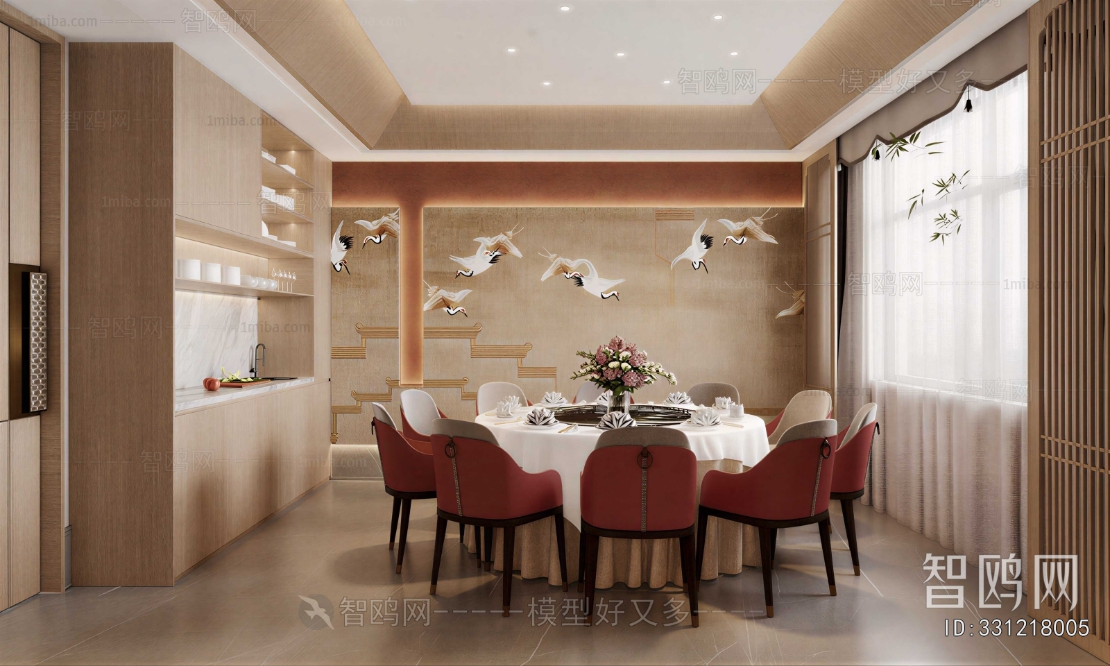 New Chinese Style Restaurant Box